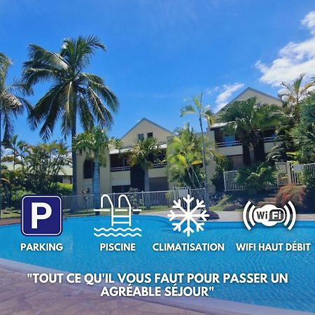 Le Sable Blanc - Studio - Piscine Saint-Gilles-les Bains Bagian luar foto